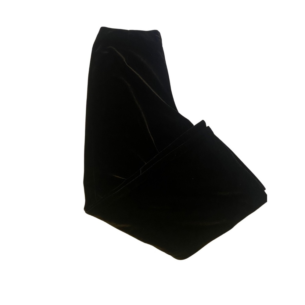 Cleo Black Velvet Trousers